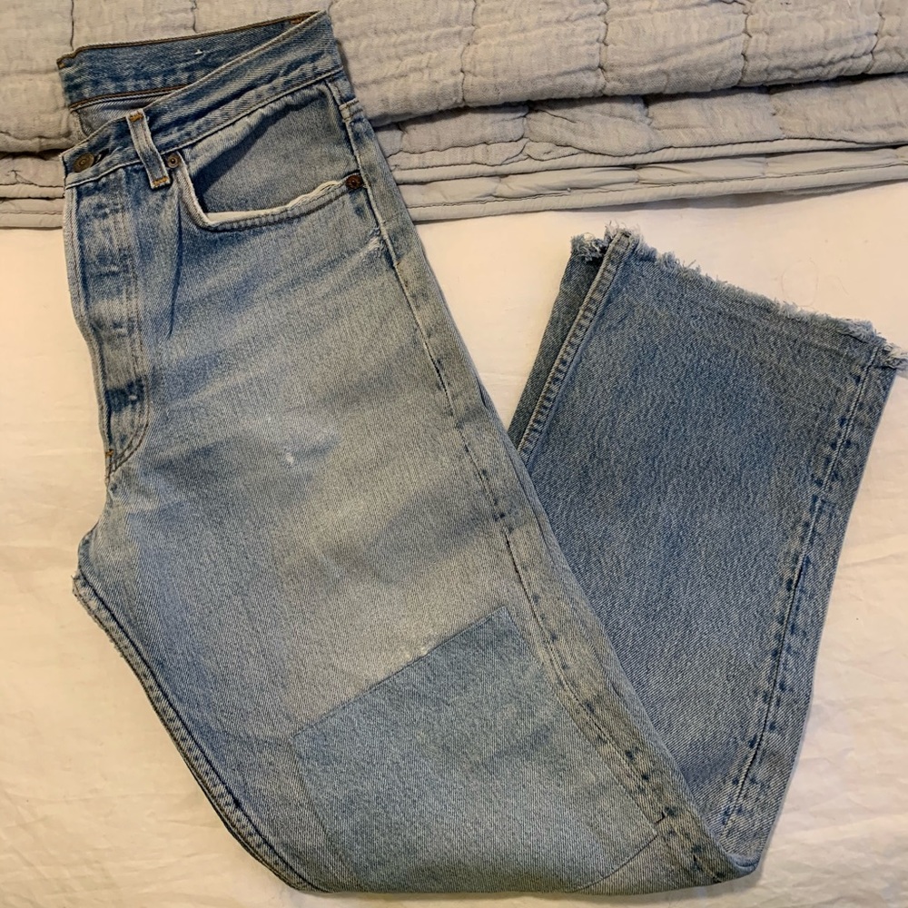 Vintage Levi’s 501 Patchwork Denim
